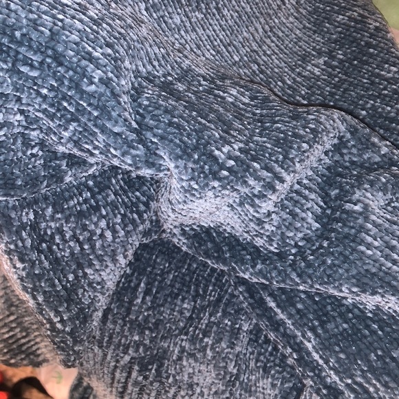 blue velvet sweater - Picture 6 of 6